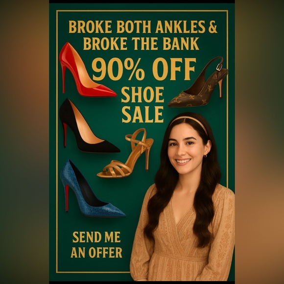 Vince Camuto Heels with Crystal and Lace Ankle Strap- Peep Toe Women’s size 7.5 - Picture 2 of 10